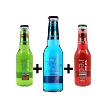 紅廣場三口味組合裝 綠冰、紅冰與藍莓的絕妙搭配